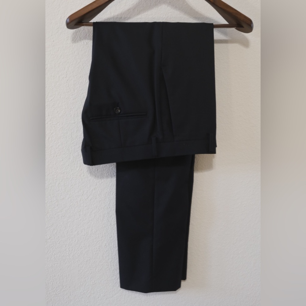J. Crew Ludlow Slim Navy Blue Loro Piana Pants